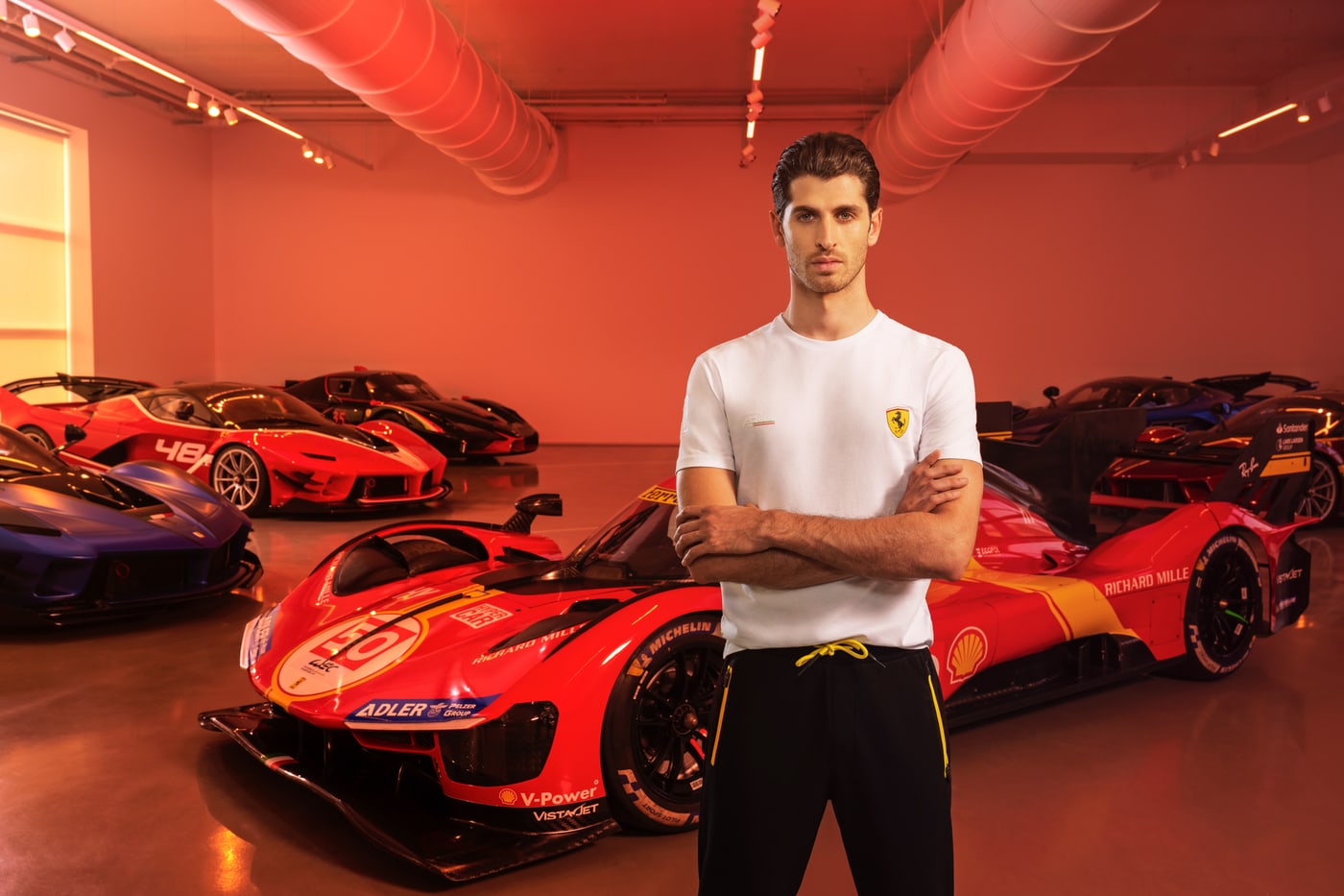 Ferrari · 24h Le Mans Pilots · Commercial photography by Daniele Cardone