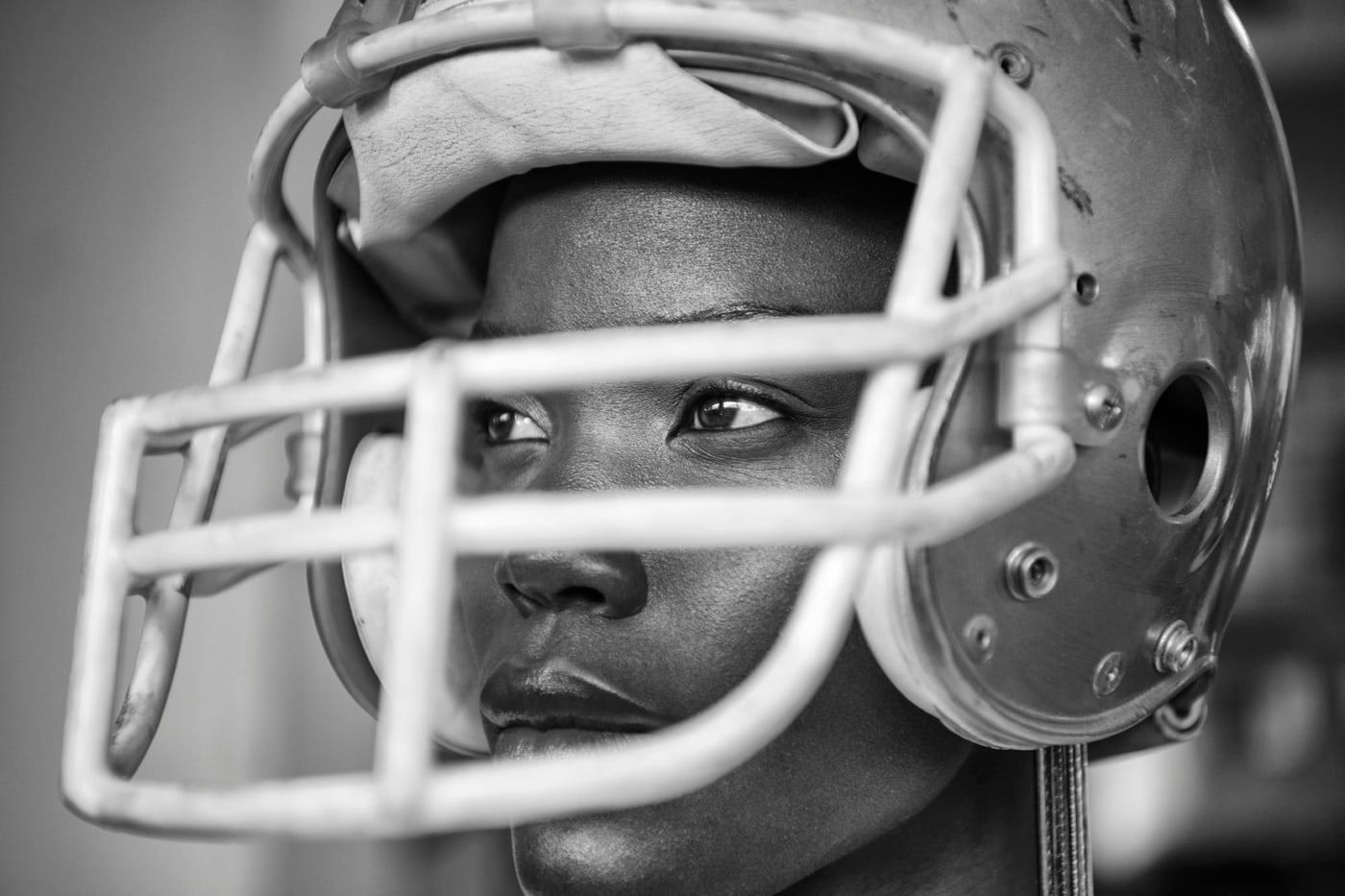 Helmet · Portrait photography by Daniele Cardone